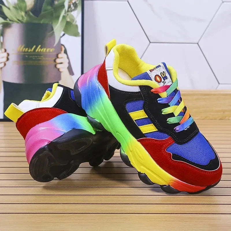 Stylish Ergonomic Color Vibe Sneakers for Everyday Comfort and Street Style