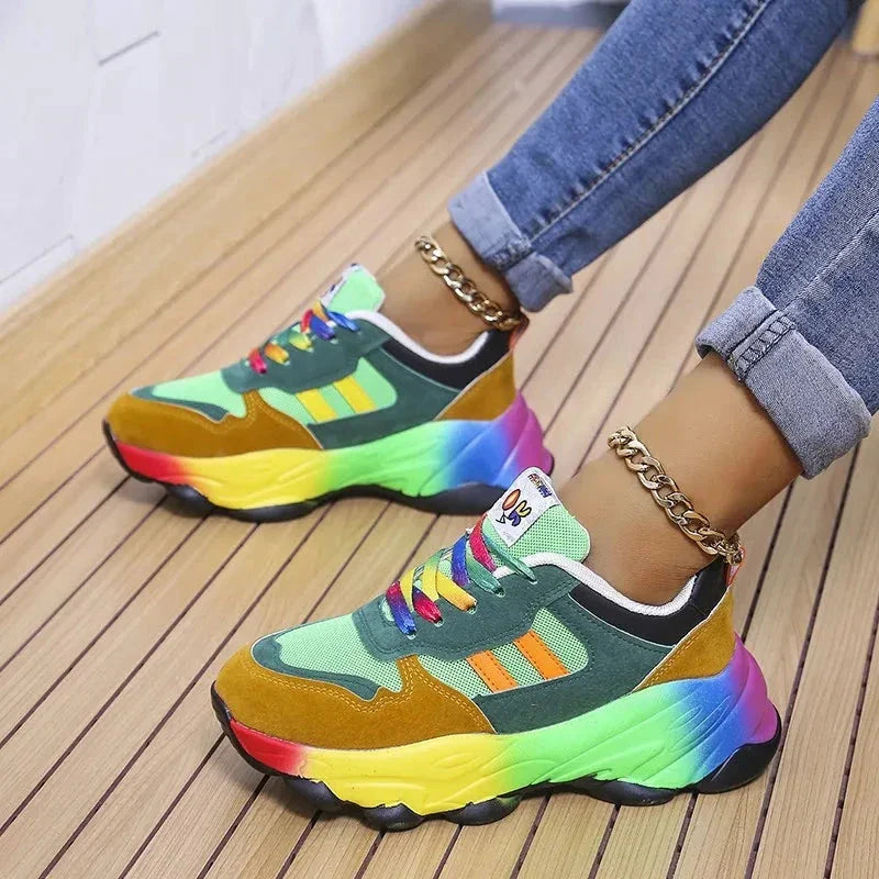 Stylish Ergonomic Color Vibe Sneakers for Everyday Comfort and Street Style
