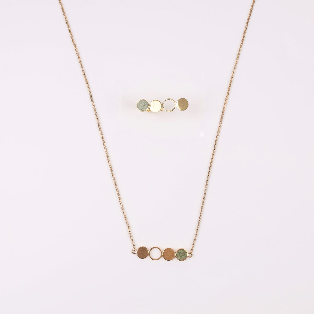 Stylish Necklace & Ring Set for Women Ideal for Gifting and Evening Wear