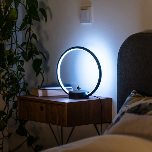 Ethereal Ring Lamp The Perfect Blend of Minimalism Innovation and Gravity Defiance