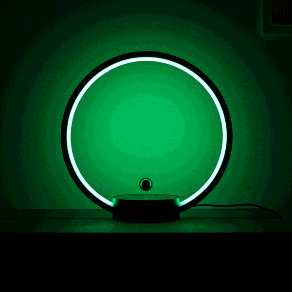 Ethereal Ring Lamp The Perfect Blend of Minimalism Innovation and Gravity Defiance