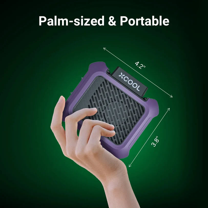 Multifunction Rechargeable Hands-Free Waist and Neck Fan Portable and Adjustable for Daily Use