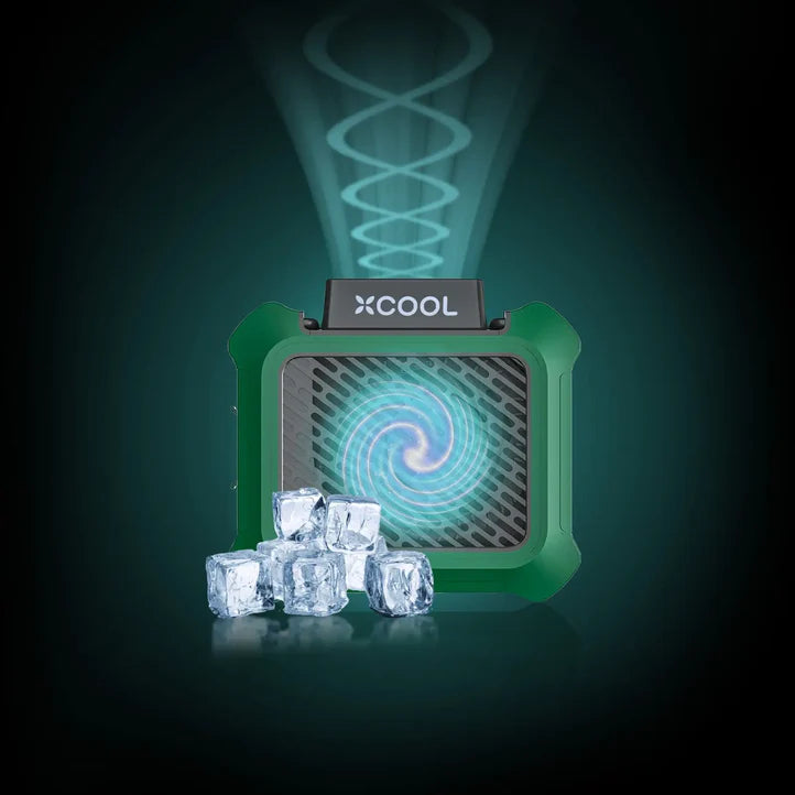 Multifunction Rechargeable Hands-Free Waist and Neck Fan Portable and Adjustable for Daily Use