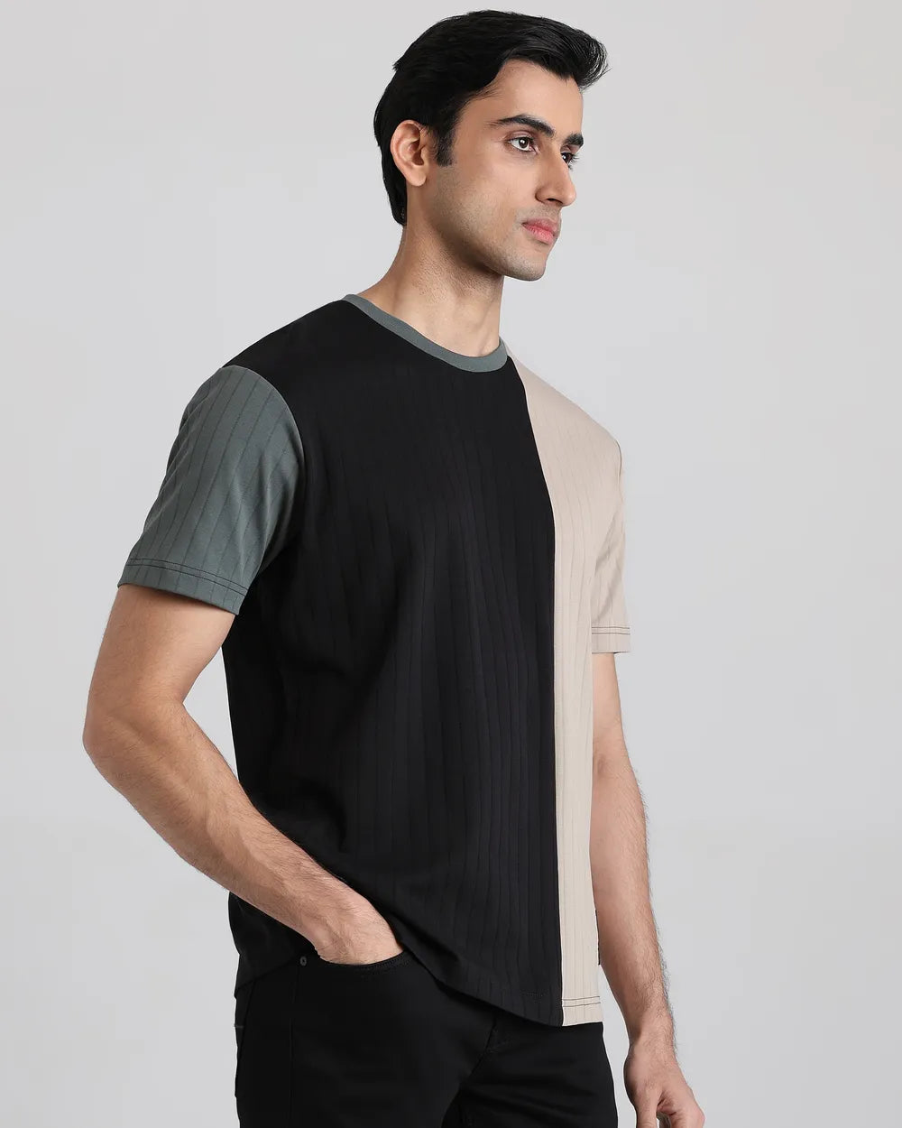 Soft Cotton Regular Fit T-Shirt for Men Multi-Pattern Design