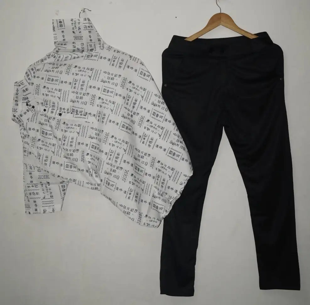 Men Shirt with Ethnic Nehru Jacket Set for Wedding and Festive Occasions